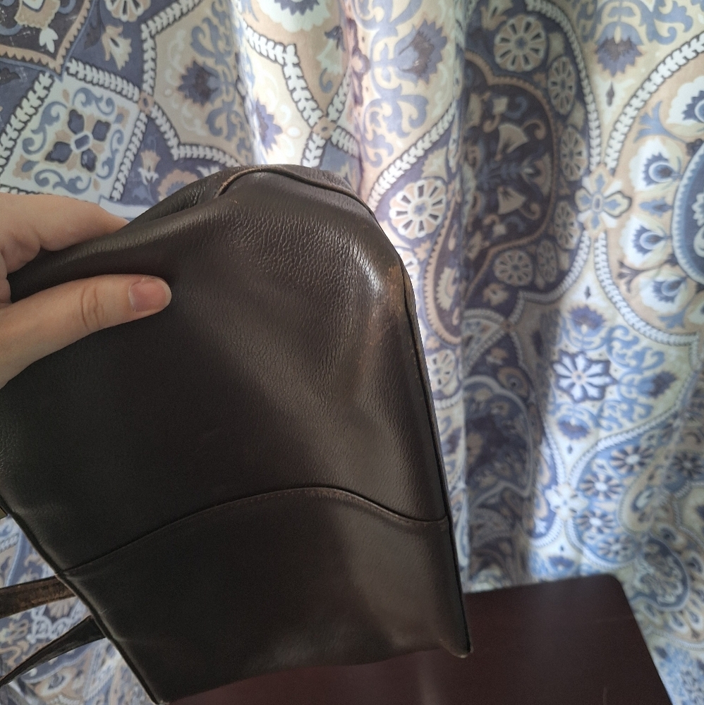 Burberry Brown Mini Bag with Gold-Tone Hardware - Picture 7 of 12